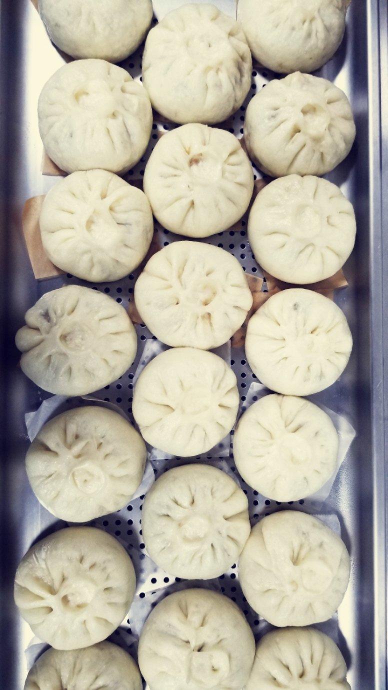 面包机发面做包子