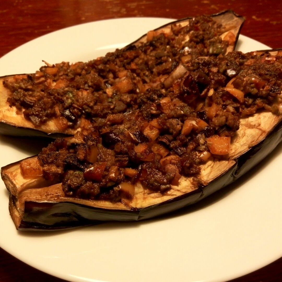 肉沫烤茄子