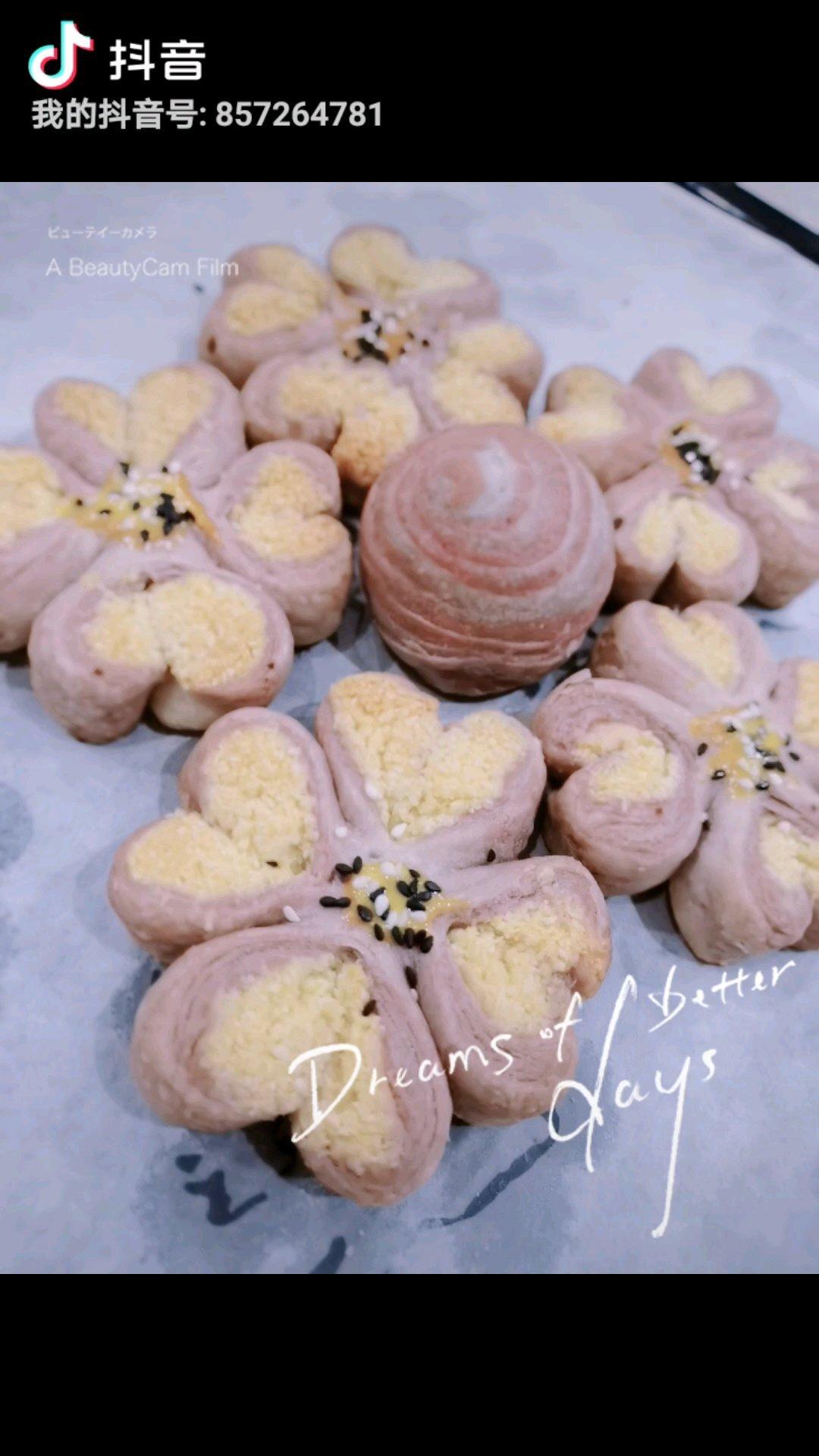 幸运四叶草抹茶椰蓉酥【北鼎烤箱食谱】