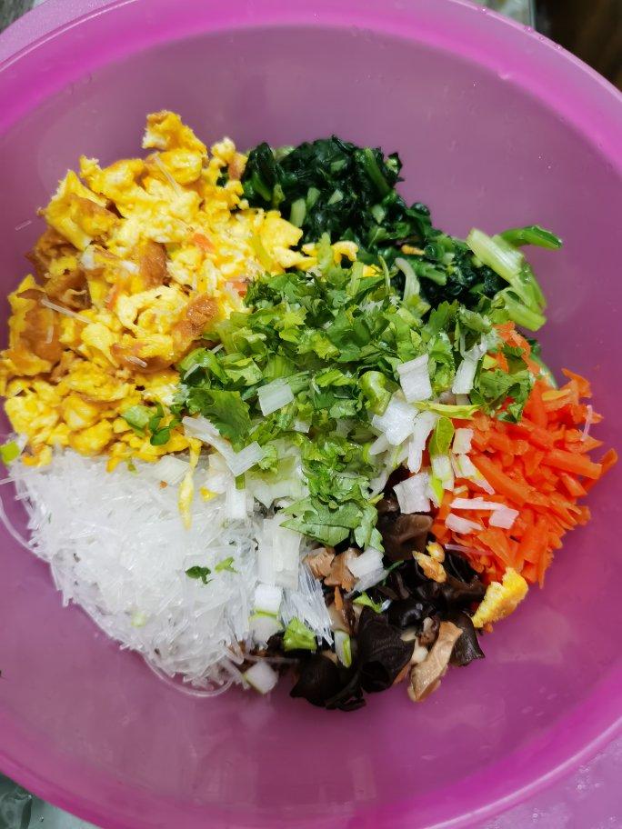 （减脂）玉米面菜团子