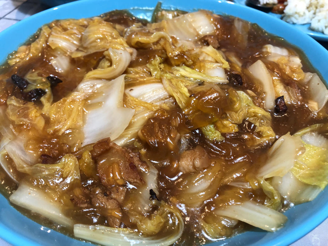 猪肉白菜炖粉条