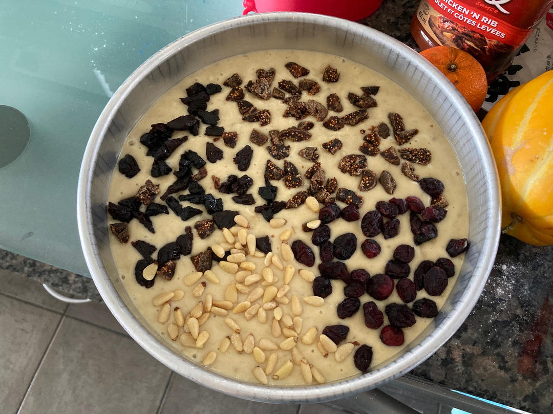 香蕉核桃蛋糕（低油少糖健康版）
