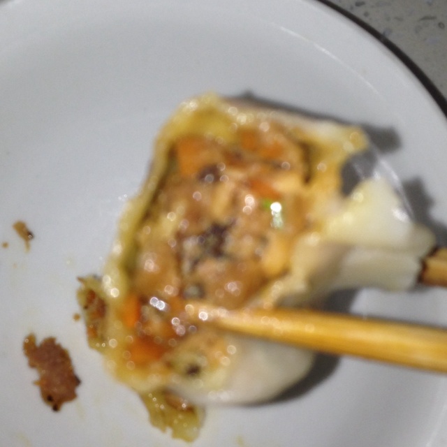 杏鲍菇大肉饺子