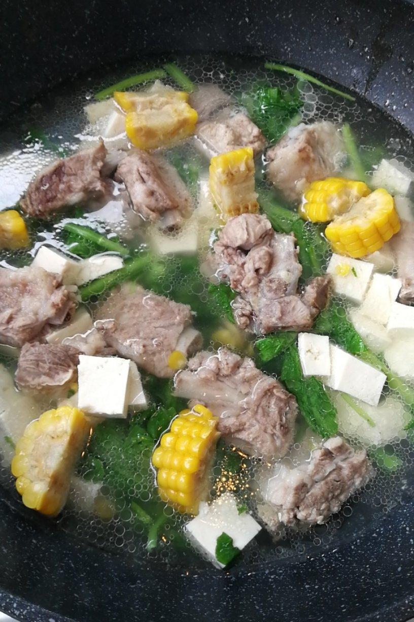 小白菜炖排骨(懒人版)