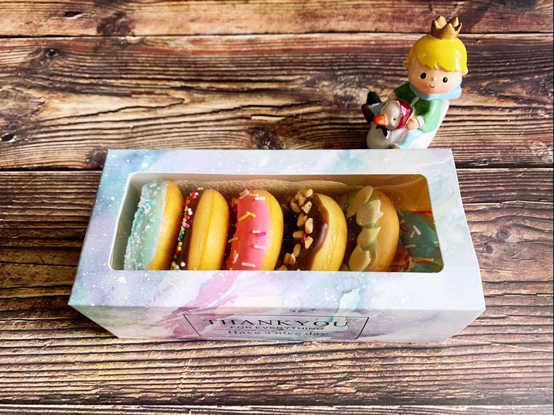 甜甜圈🍩烤箱版代可可脂巧克力糖针DIY多口味