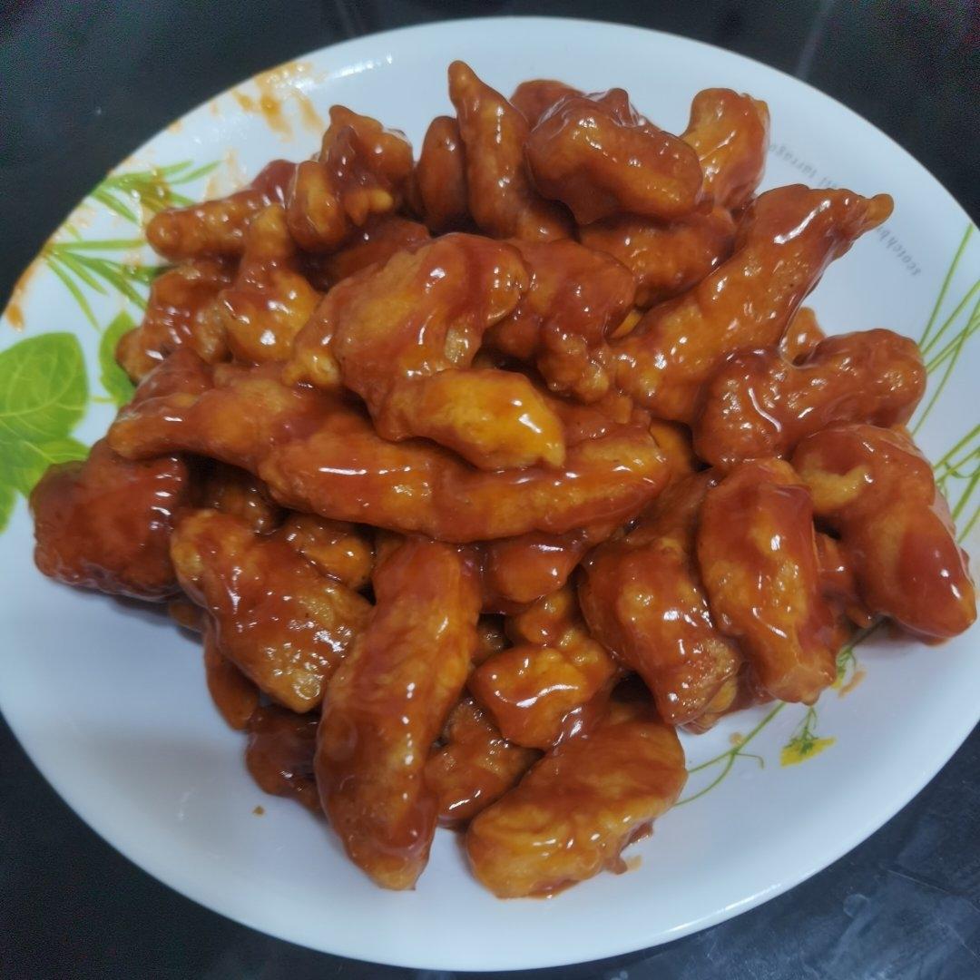 糖醋里脊 超嫩鸡胸肉版