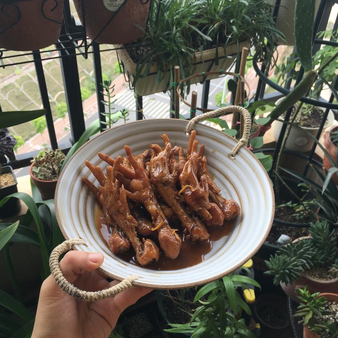 香辣烧鸡爪