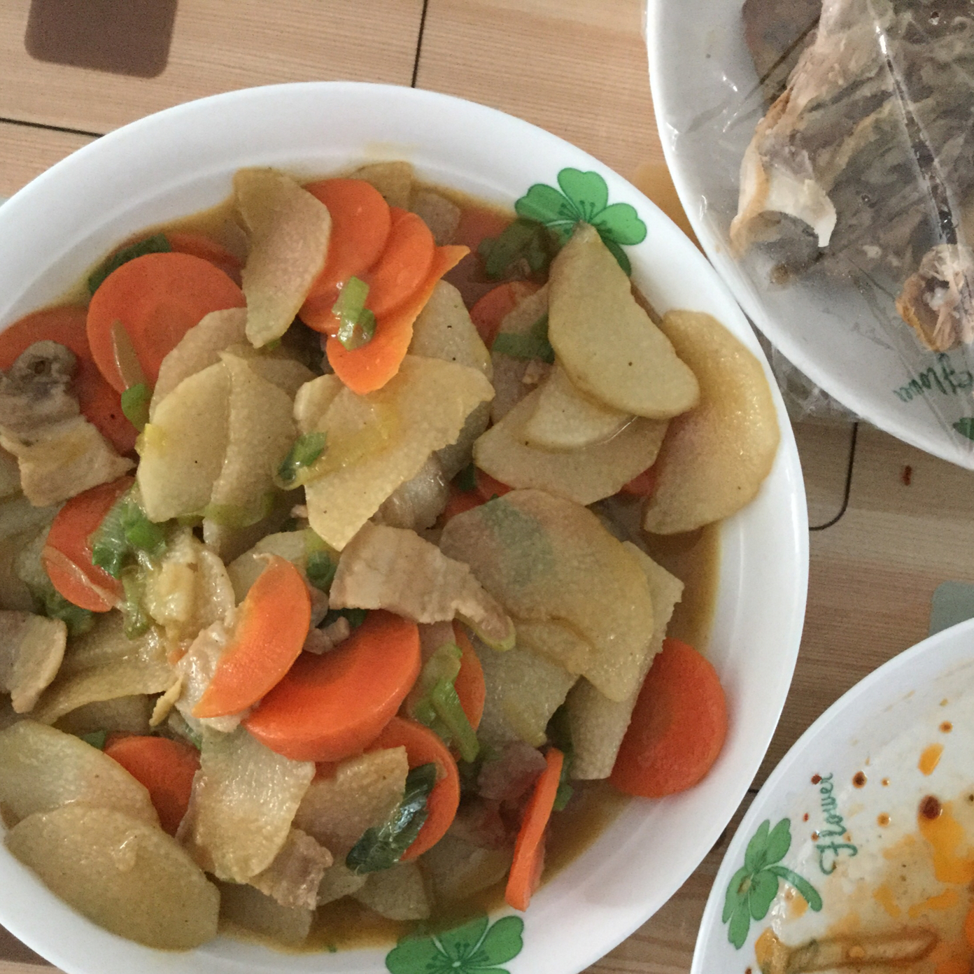 老丁的私房菜-清炒山药