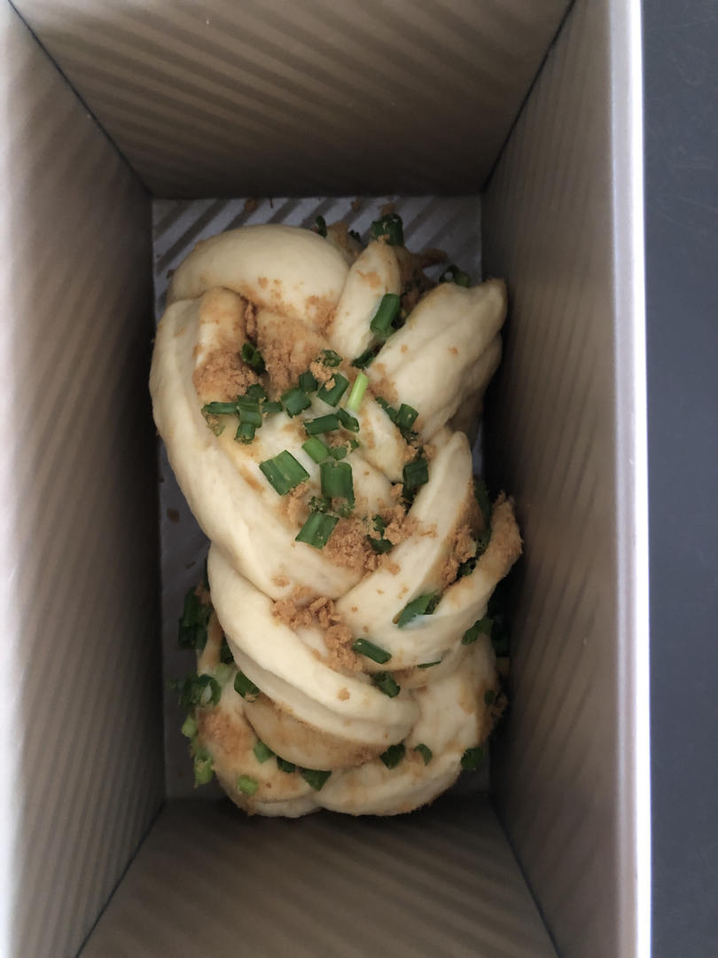 肉松香葱吐司（四种整形手法）