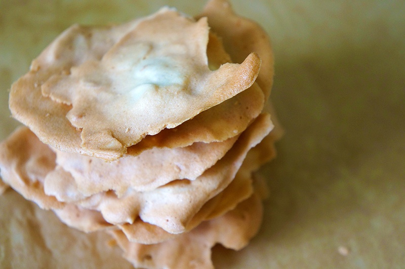 剩余蛋清好去处——杏仁薄饼
