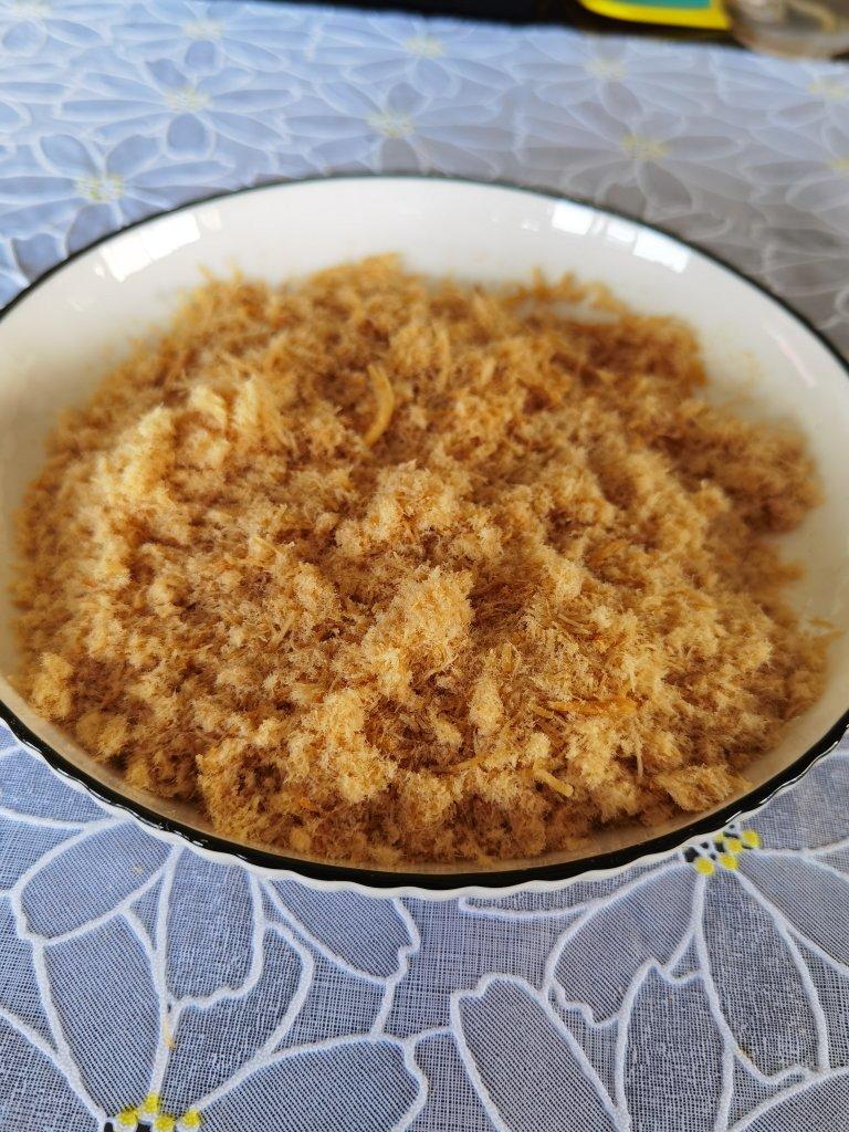 不用手撕手锤，面包机轻松做出美味鸡肉松！