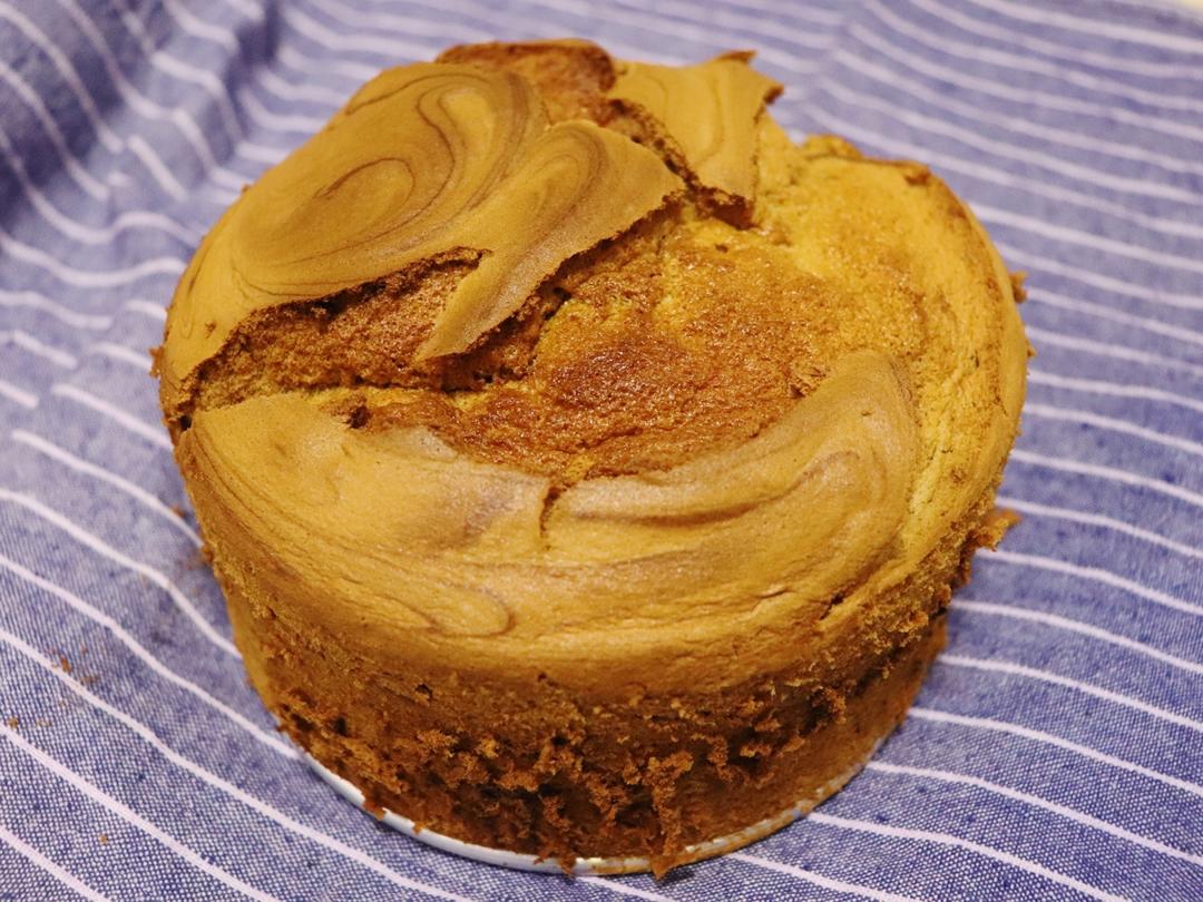 咖啡戚风蛋糕（圆模）