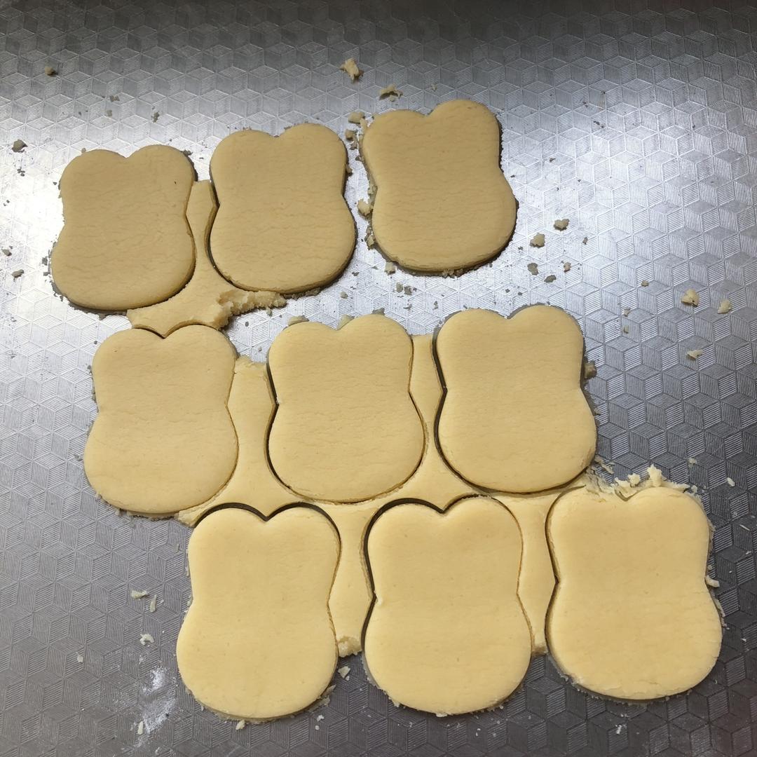 卡通黄油饼干