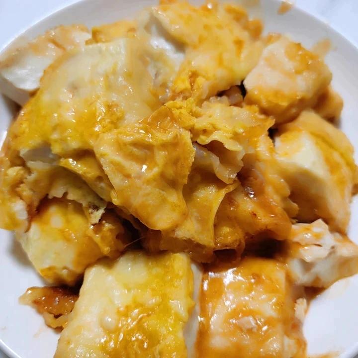 超级嫩鸡蛋包豆腐