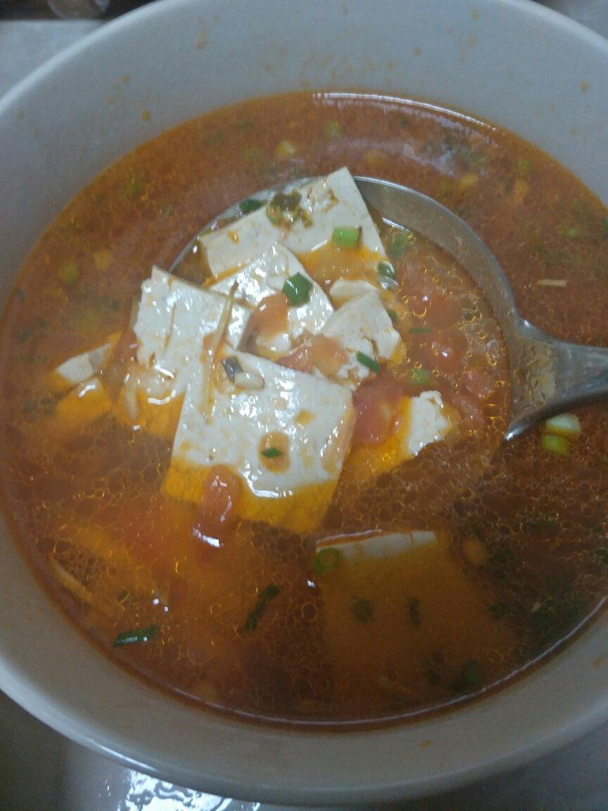 番茄豆腐汤