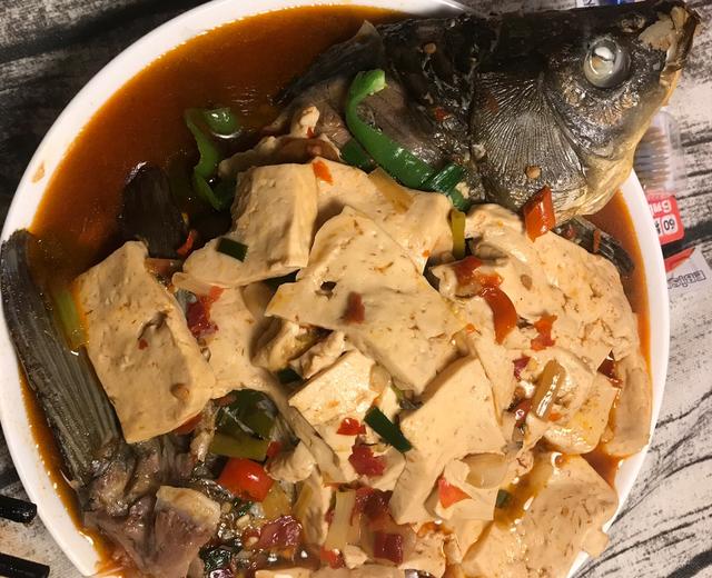 红烧豆腐炖鱼