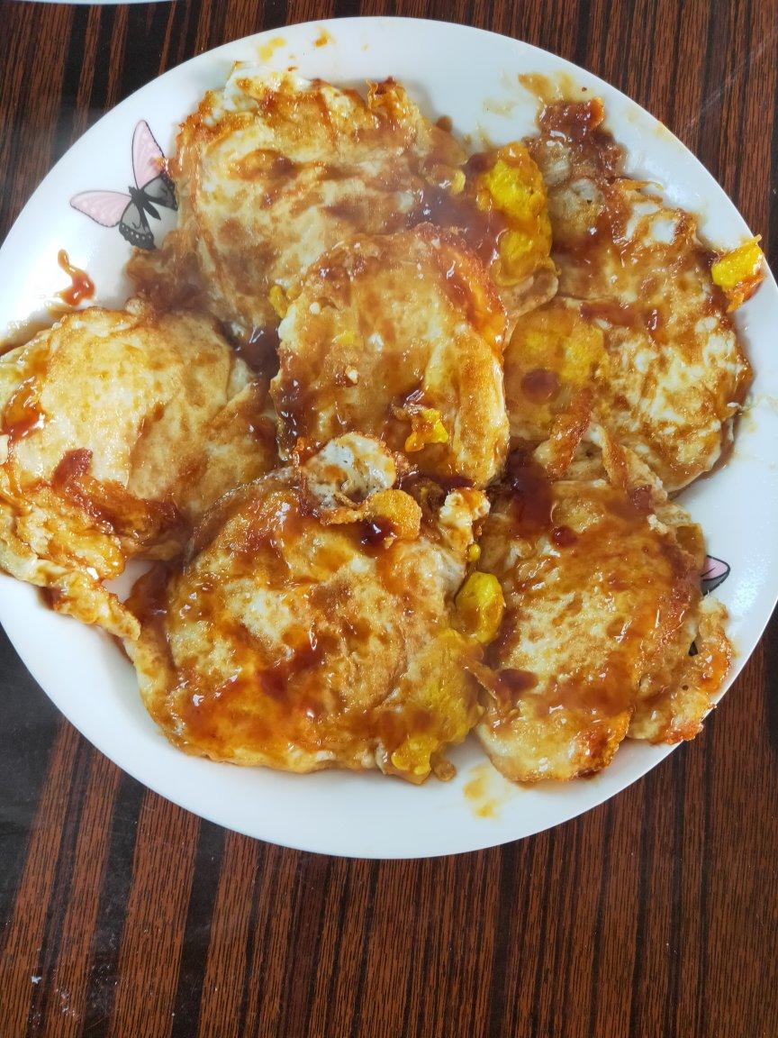 1⃣️分钟学会巨好吃的糖醋荷包蛋❗️