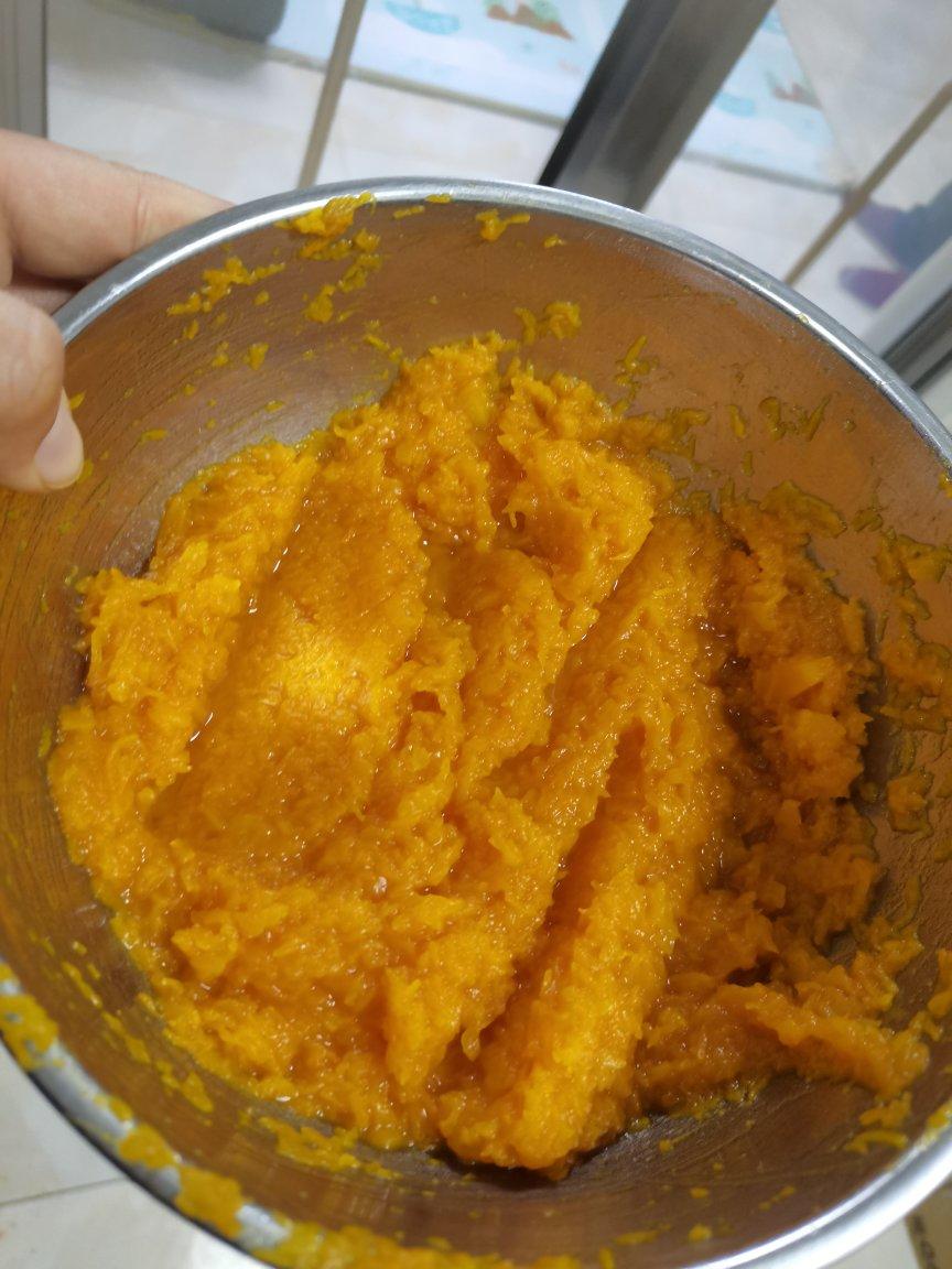 不会变形的南瓜饼