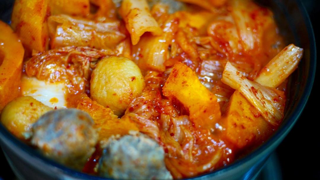 韩式泡菜豆腐锅