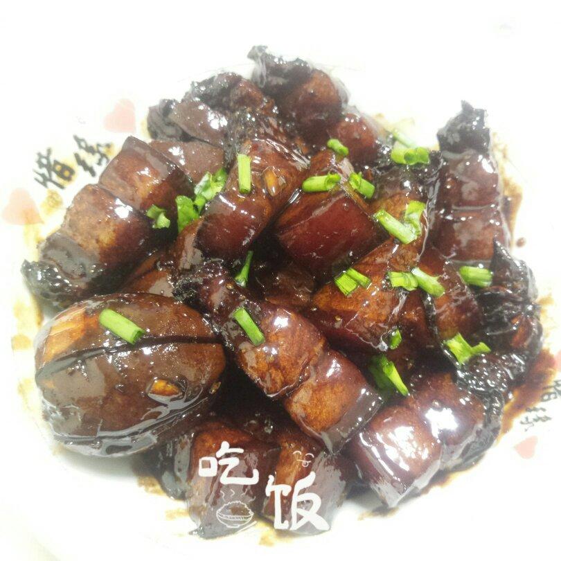 其实也不是很难的红烧肉烧蛋