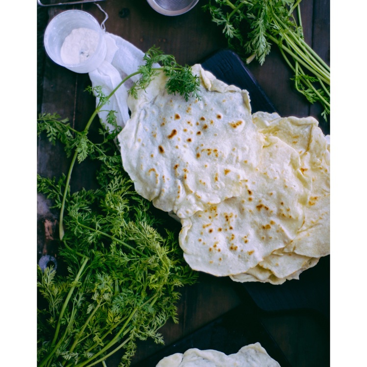口感超棒的卷饼Flour Tortilla