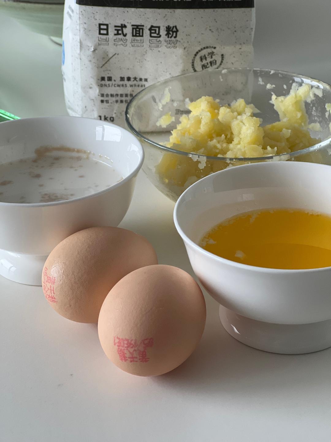 纯奶手撕吐司的做法 步骤1