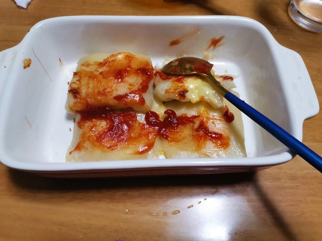 5分钟就可以做好的美食“芝士年糕”