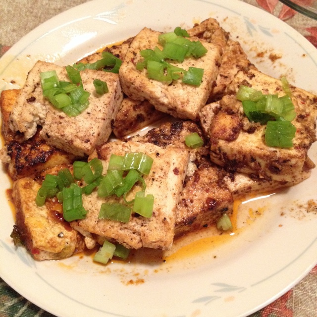 香辣铁板豆腐