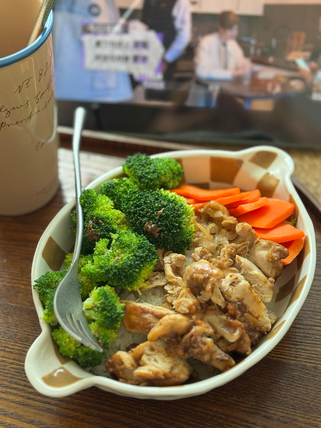 照烧鸡腿饭