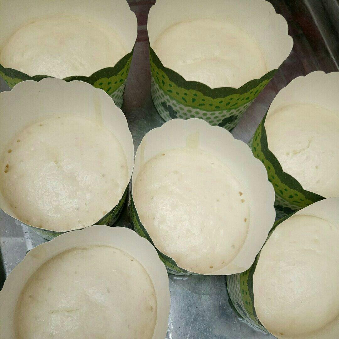 低糖无油的米发糕（不加泡打粉噢~）