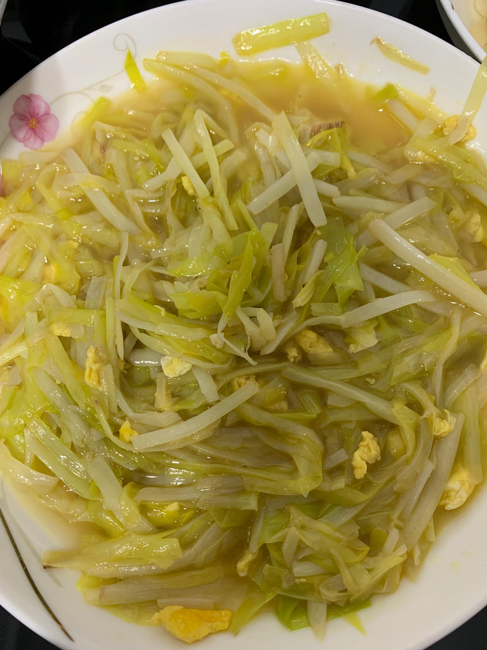 韭黄炒蛋