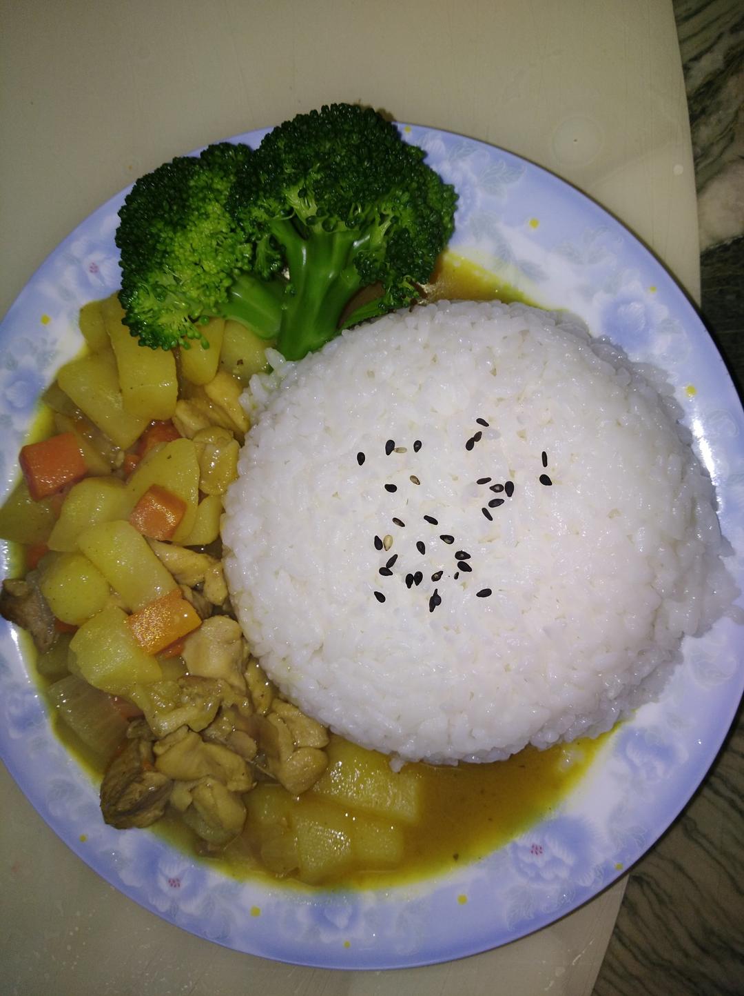 浓香醇厚日式咖喱鸡饭，吃一口就沦陷