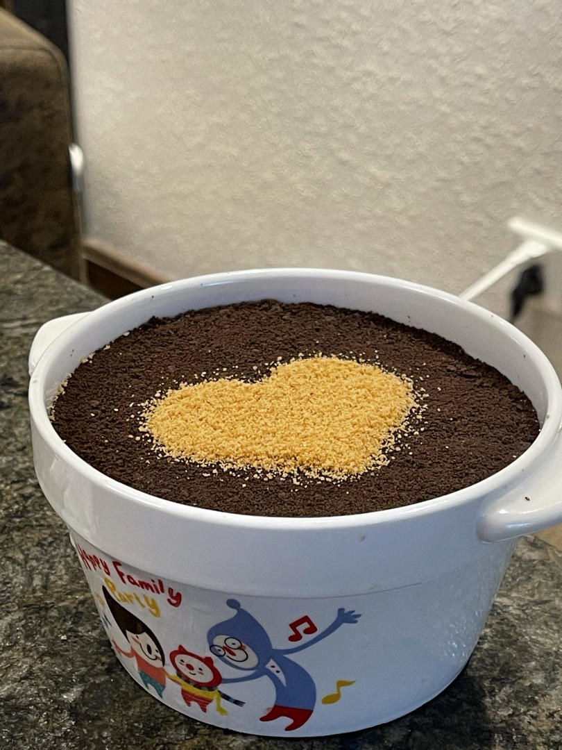 双色木糠盒子蛋糕