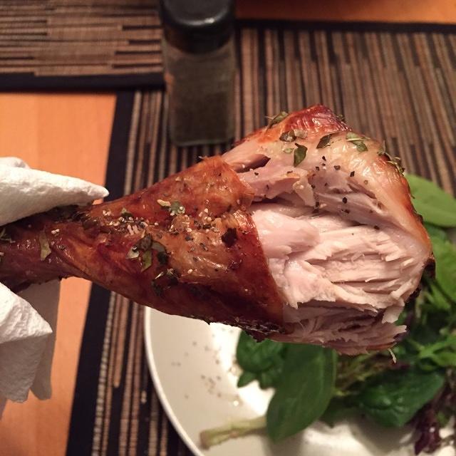 酒香罗勒烤鸡腿的做法