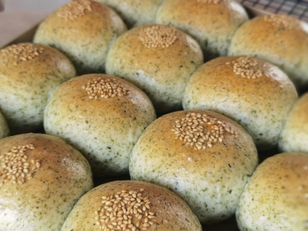 海苔面包卷（汤种法 柔软又拉丝）