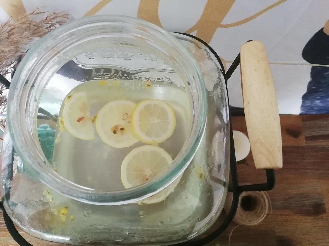 蜂蜜百香果柠檬汁
