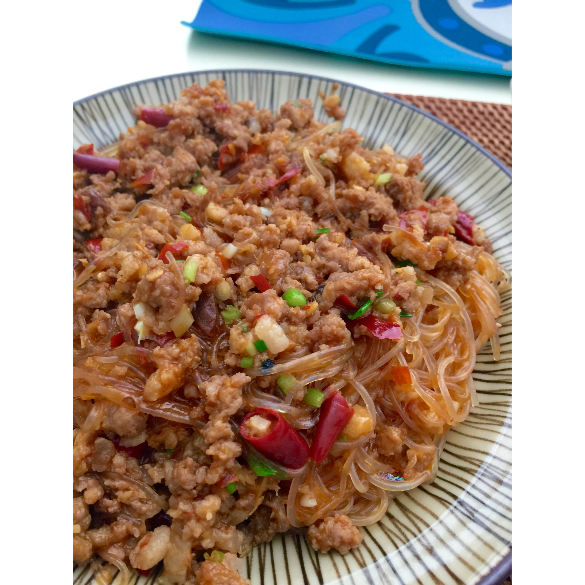 蚂蚁上树（肉末粉丝）少油噢！超下饭