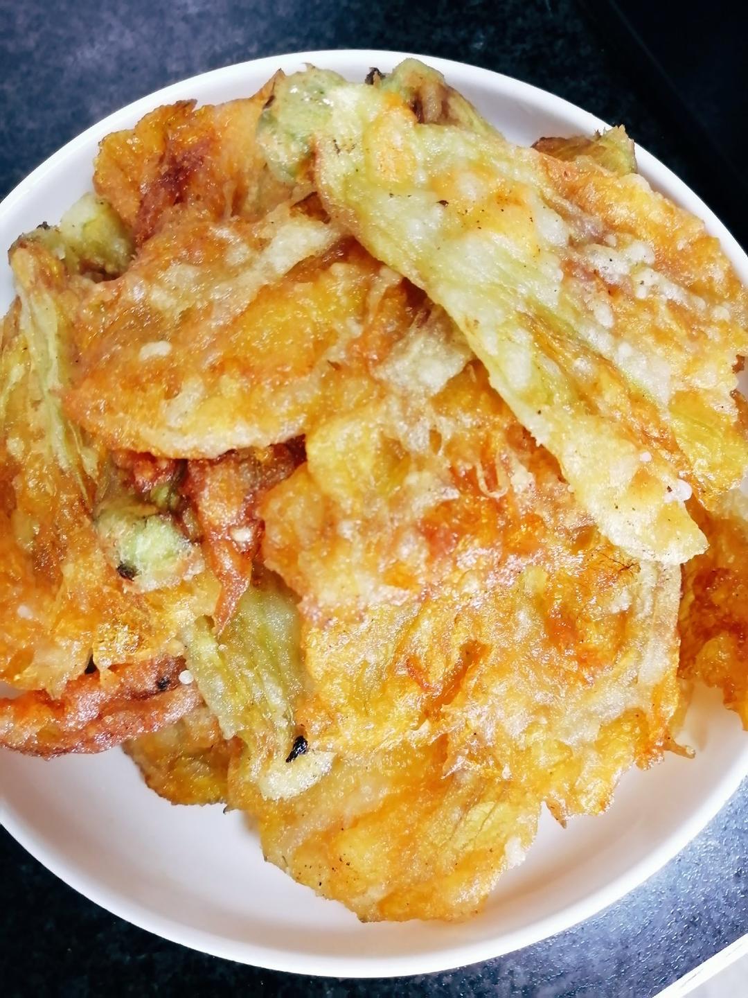 咔哧香酥南瓜花