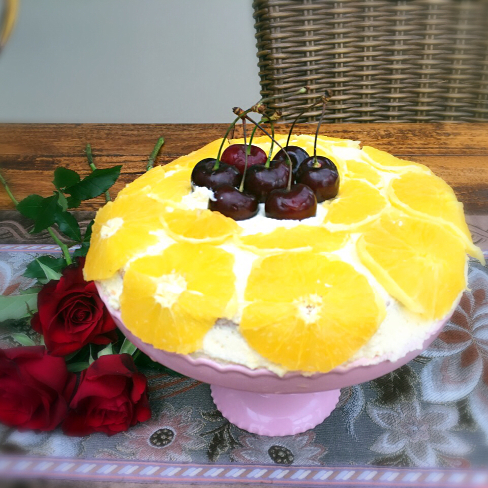 超好记八寸戚风蛋糕（后蛋法）