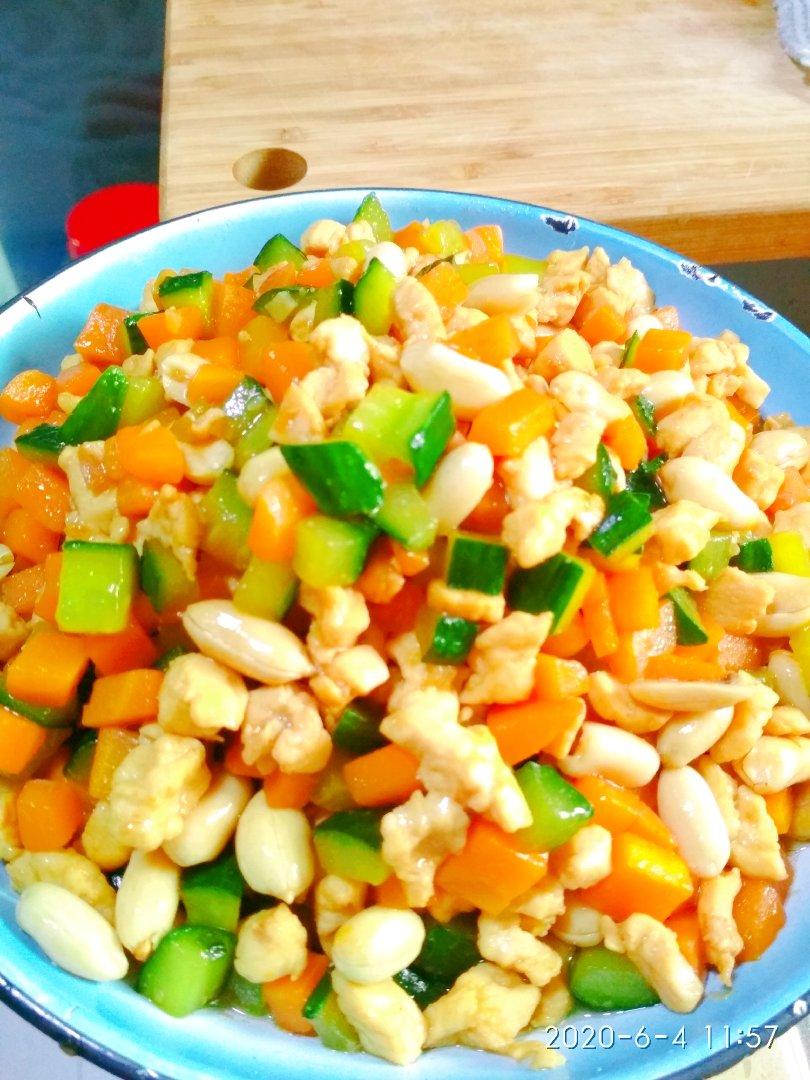 超简单的宫保鸡丁（鸡腿肉）