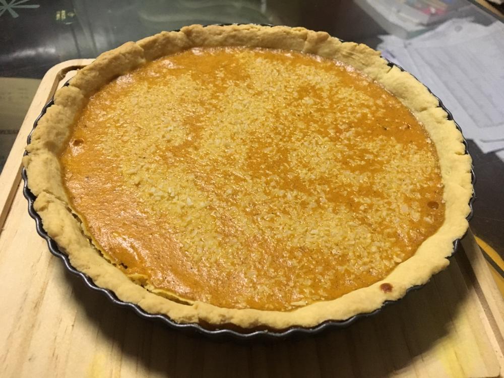 【奶香南瓜派】