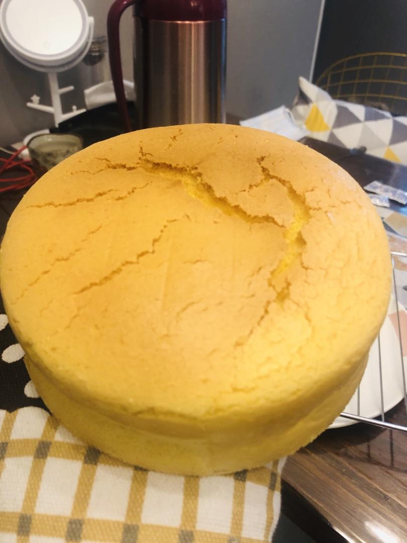 不会抹奶油也可以做的水果裸蛋糕～