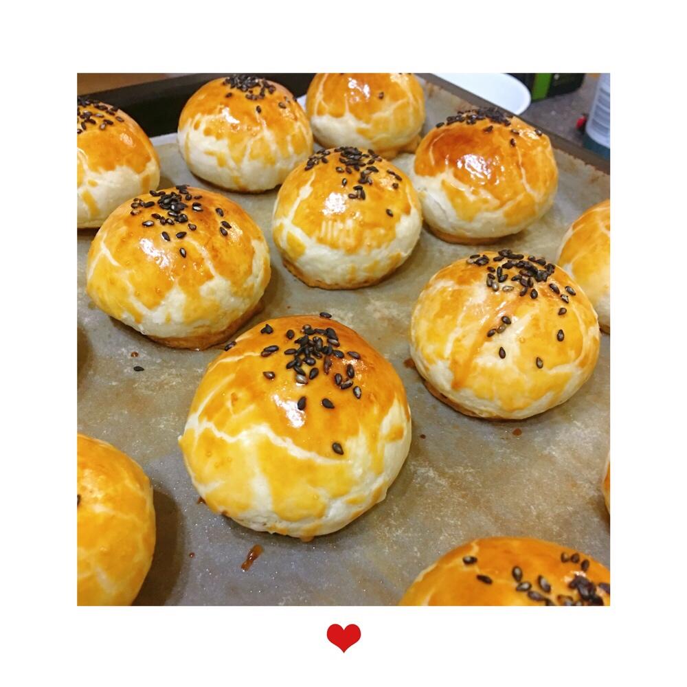 苏式月饼（不输给猪油黄油的植物油版本）