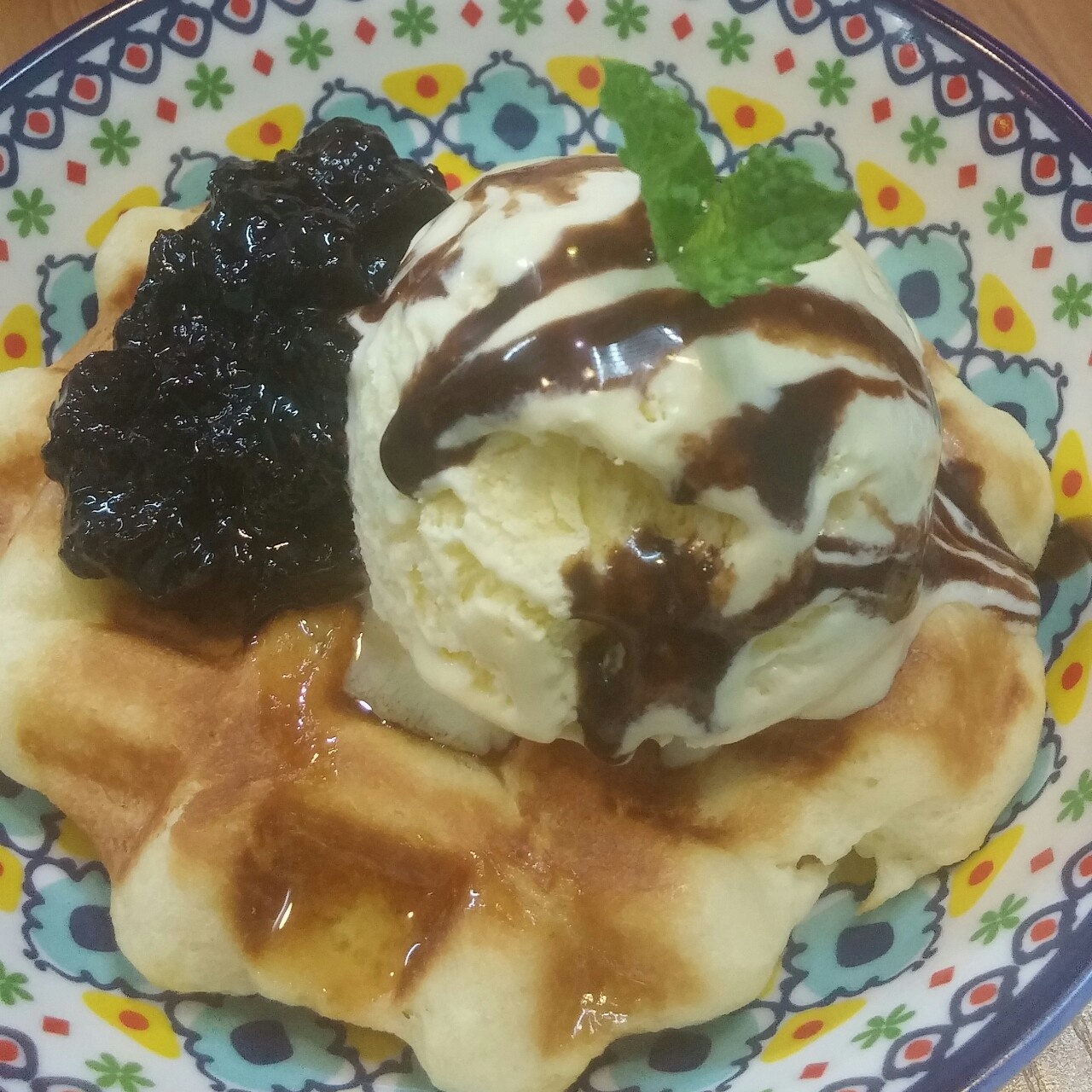 酵母华夫饼