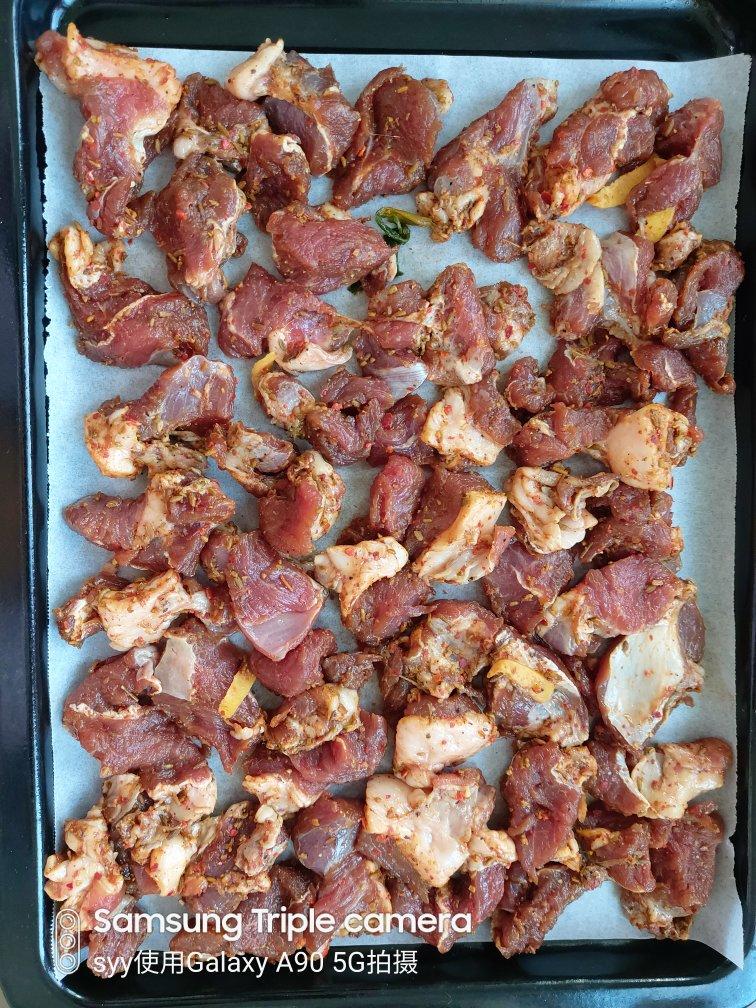 烤箱版烤羊肉串