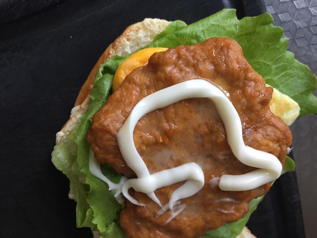 简易汉堡的做法