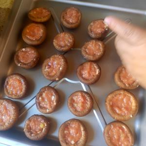 香菇蛋酿肉的做法 步骤3