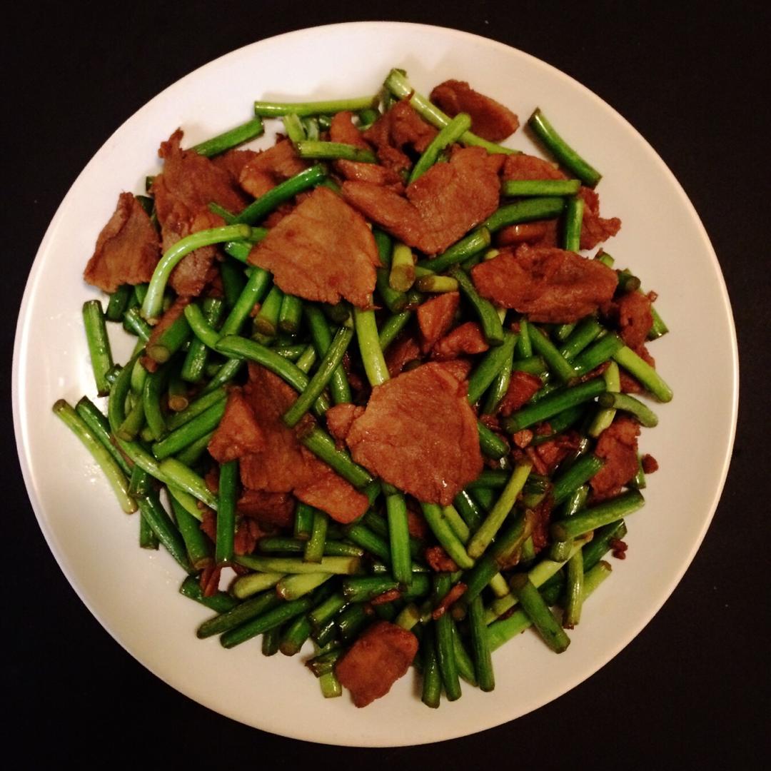 蒜薹炒肉