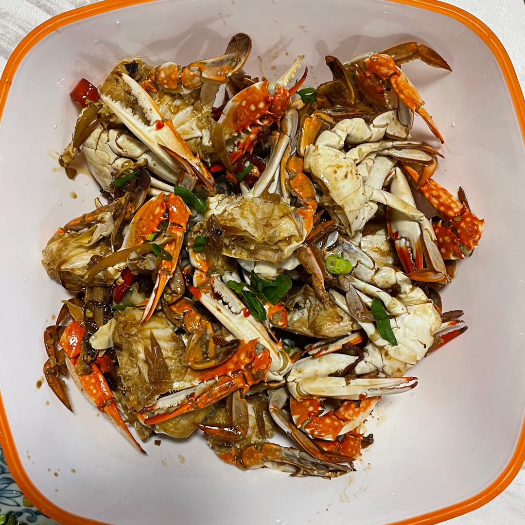 香辣梭子蟹