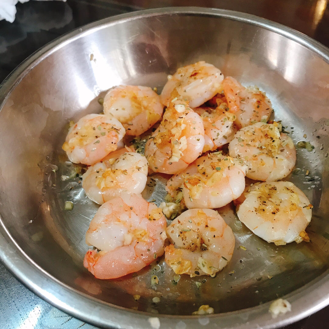 蒜香黄油虾『蒜香虾仁』炒虾仁  生酮